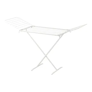 IKEA MULIG white folding drying rack
