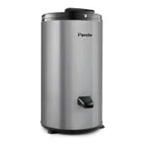 Panda 3200 RPM spin dryer, tall cylindrical stainless body with drain spout