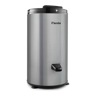 Panda 3200 RPM spin dryer, tall cylindrical stainless body with drain spout